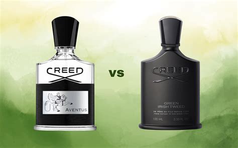 creed aventus vs creed green irish tweed